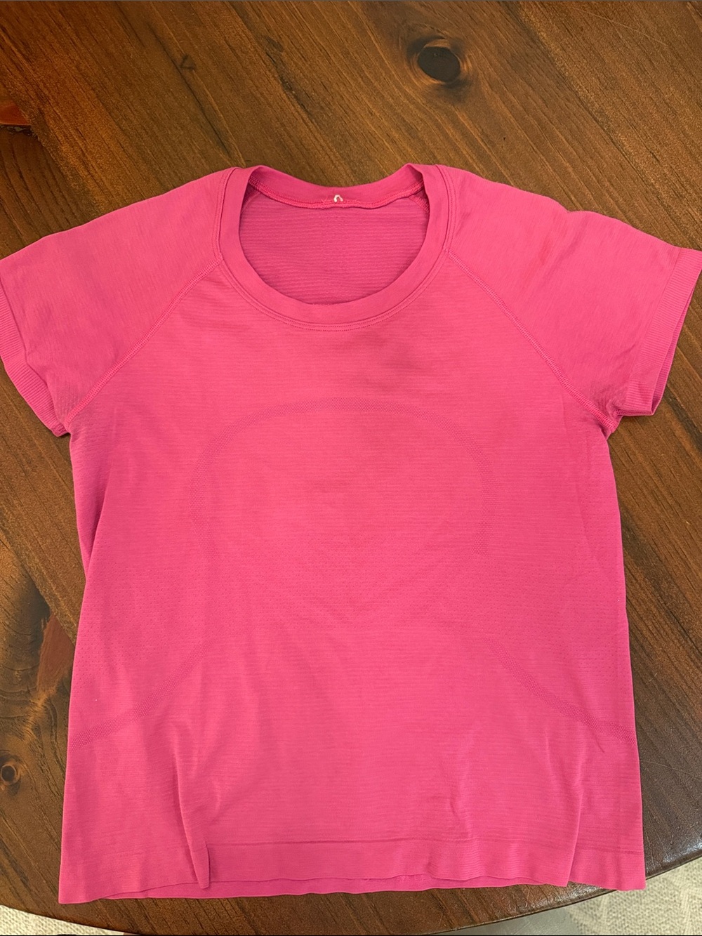 Lululemon Dark Pink Swiftly Tech Short-Sleeve Top